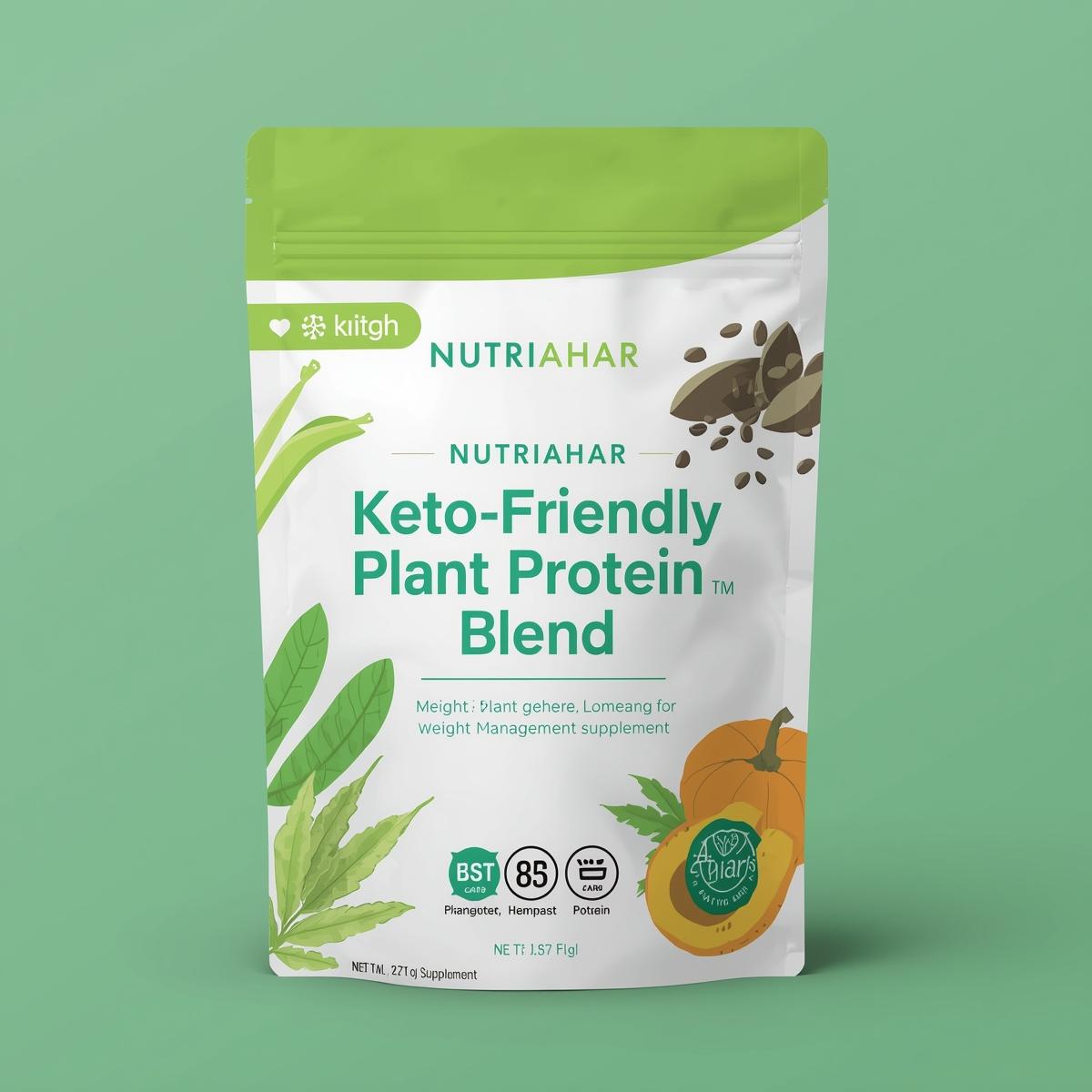 Keto-Friendly Plant Protein Blend